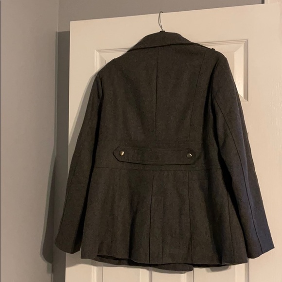 Classic Wool Pea Coat - Picture 3 of 8